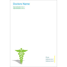 Green Logo Medical Prescription